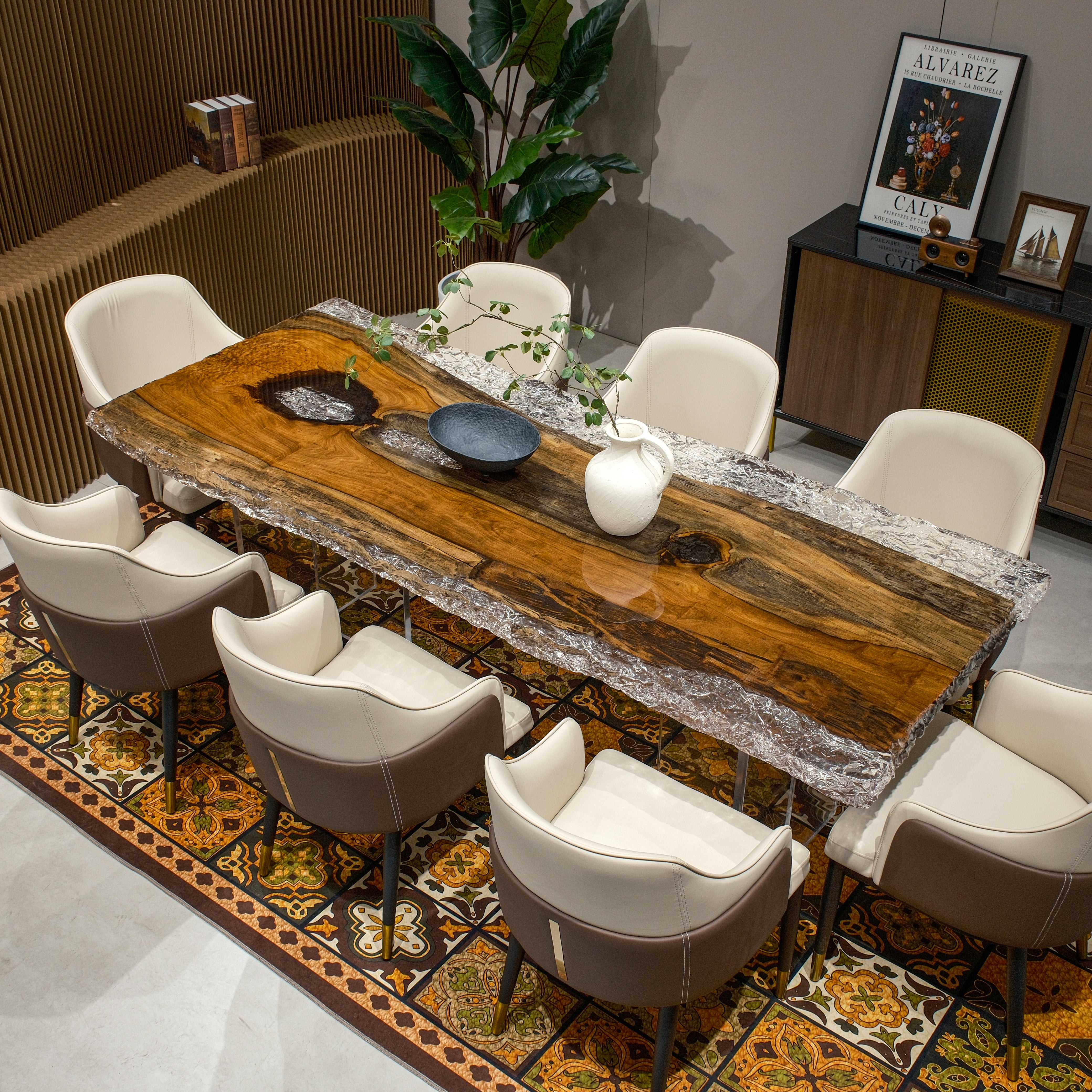 Burma Epoxy Table | XYMZB8080