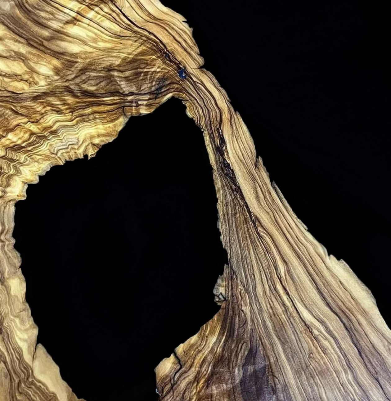 Olivewood Epoxy Table